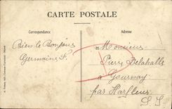 VINTAGE POSTCARD Basilica of NR D of Delivrande Chorus