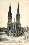 VINTAGE POSTCARD Delivrande Notre Dame of Delivrande the Basilica dimensions L Abside