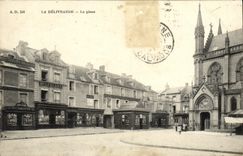 CPA La Delivrande La Place