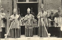 VINTAGE POSTCARD Evreux Paris Bayeux Delivrande