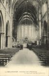 VINTAGE POSTCARD Interior Delivrande of the Basilica