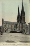 CPA La Delivrande Notre Dame de la Delivrande la Basilique