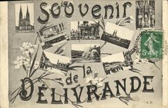 CPA Souvenir de la Delivrande 