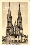 CPA La Delivrande Le Chevet de la Basilique