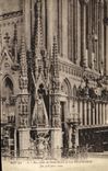 CPA Aux pieds de Notre Dame de la Delivrande 