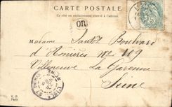 VINTAGE POSTCARD Caen Vault NR D of Delivrande