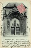 CPA Dives sur Mer Portail de l Eglise