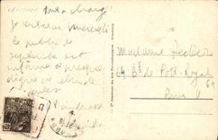 VINTAGE POSTCARD Divine Entry of L Hotel trade