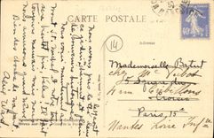 CPA Hostellerie Guillaume le Conquerant Dives sur Mer Cour de la Pucelle