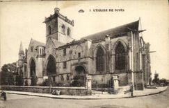 CPA L Eglise de Dives