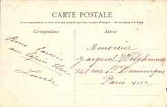 La POSTAL de la VENDIMIA adivina una esquina de los cursos y de los jardines de L Guillermo el meson de moda del pais del conquistador