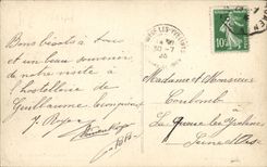 VINTAGE POSTCARD Hostellerie William the Conqueror Dives on Sea Court of Unslings