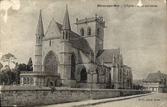 CPA Dives Vue Sur L Eglise 