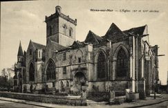 CPA Dives Vue Sur L Eglise 