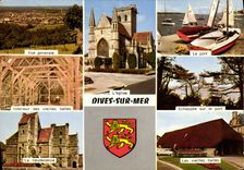 MODERN CARD Divine Sight On William the Conqueror Village the port Markets Lieutenancy