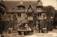 CPA Dives Sur Mer Hostellerie Guillaume le Conquerant Cour Louis XIV