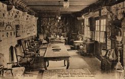 VINTAGE POSTCARD Divine On Sea Fashionable country inn William the Conqueror Gallery starting