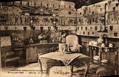 POSTAL de la VENDIMIA divina en el meson de moda Guillermo del pais del mar la galeria del conquistador de la salida