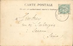 Pieza meridional divina de la POSTAL de la VENDIMIA de L iglesia