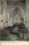 CPA Dives Interieur de L Eglise