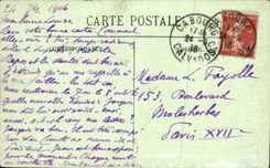 Monumento divino de la POSTAL de la VENDIMIA de la defensa nacional de Militaria