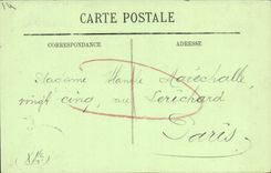 POSTAL L divino meson de moda Couquerant de la VENDIMIA del pais de Guillermo