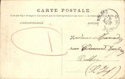 Comercio divino del hotel de la POSTAL de la VENDIMIA de Guillermo la corte del interior del conquistador