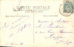 POSTAL L divino la vieja gendarmeria de la VENDIMIA