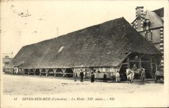 CPA Dives Sur Mer Halles 