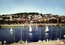 CPM Dives Le bassin des Yachts Bateaux