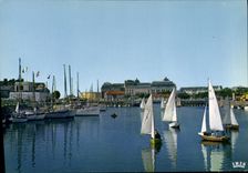 POSTAL MODERNA adivinar el lavabo de los yates y de los barcos de los veleros