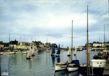 CPM Deauville Le Bassin des Yachts et les voiliers Bateaux