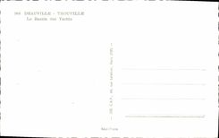 CPM Deauville Trouville le Bassin des Yachts Bateaux