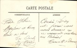 CPA Deauville Trouville Le Bassin des yachts Bateaux 