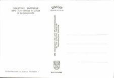 MODERN CARD Deauville Fishing Vessels and the Fish shop Boats