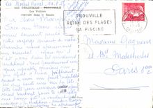 MODERN CARD Deauville the Sailing ships Boats