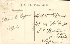 VINTAGE POSTCARD Deauville Vessel Fishing Boat