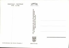 MODERN CARD Trouville Deauville the Bar