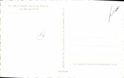 CPM Deauville Plage Fleurie Le Bar du Soleil 