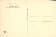 CPM Deauville Plage Fleurie Le Bar du Soleil 