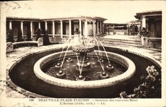 CPA Deauville Plage Fleurie Interieur des Nouveaux Bains l atrium