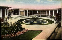 CPA Deauville Plage Fleurie les Nouveaux Bains L Atrium