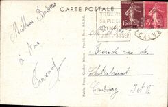 CPA Deauville Plage Fleurie Le Casino 