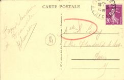 CPA Deauville Plage Fleurie Le Casino et les Jardins