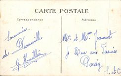 CPA Deauville La Plage Fleurie Le Casino et les jardins fleuris