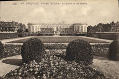 CPA Deauville La Plage Fleurie Le Casino et les jardins 