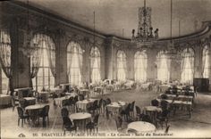 CPA Deauville La Plage Fleurie Le Casino Salle du restaurant