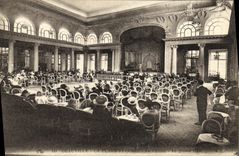 CPA Deauville La Plage Fleurie Le Casino Le grand hall