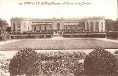 CPA Deauville La Plage Fleurie Le Casino et les jardins