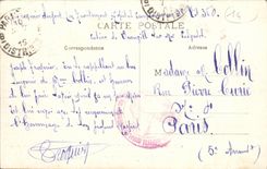 VINTAGE POSTCARD Deauville Interior of the Casino Gallery of the 1st stage